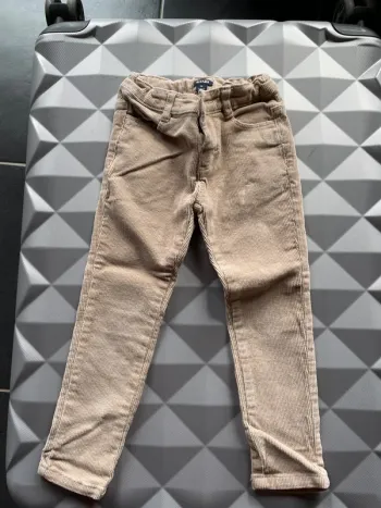 Pantalon velours crème