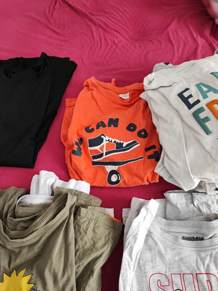 Lot 14 tee-shirts manches longues - photo numéro 3