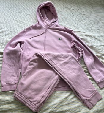 Ensemble Lacoste Rose Taille us xl