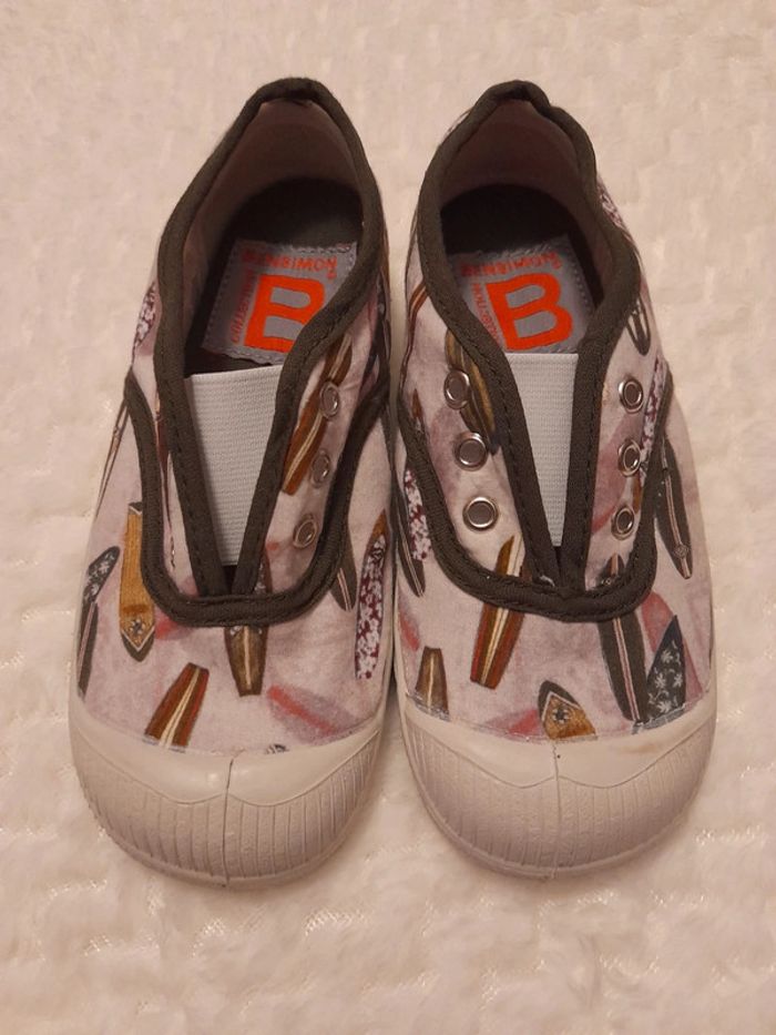 Bensimon Baskets en toile taille 25 - photo numéro 2