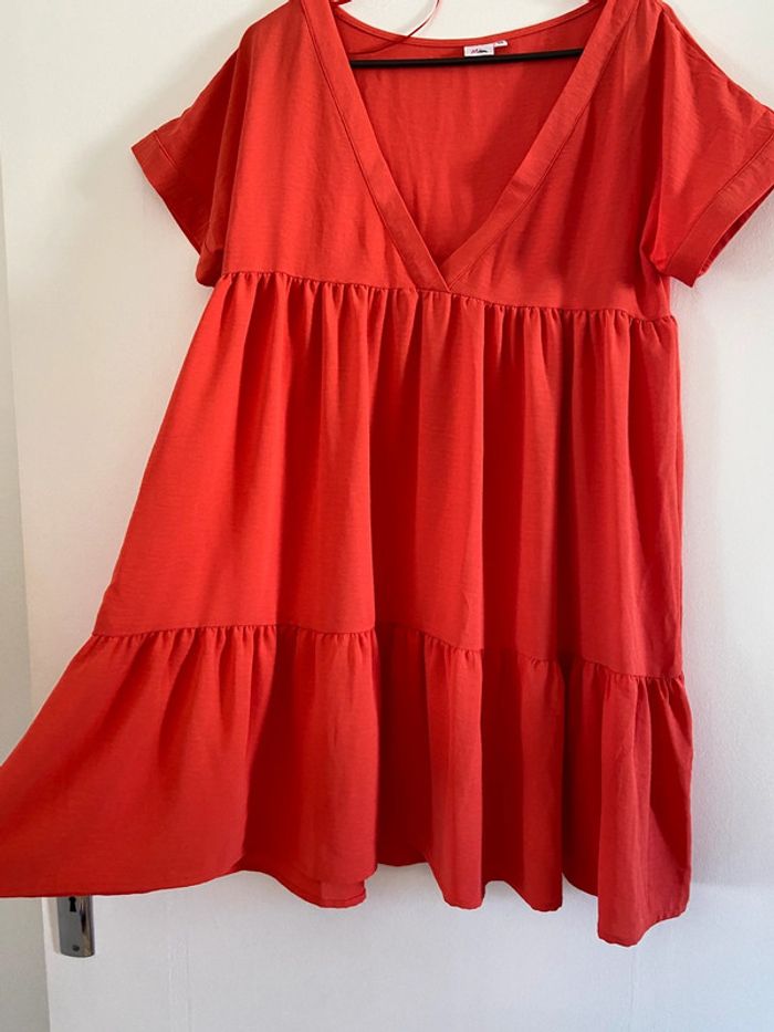 Robe patineuse corail taille M neuve - photo numéro 2