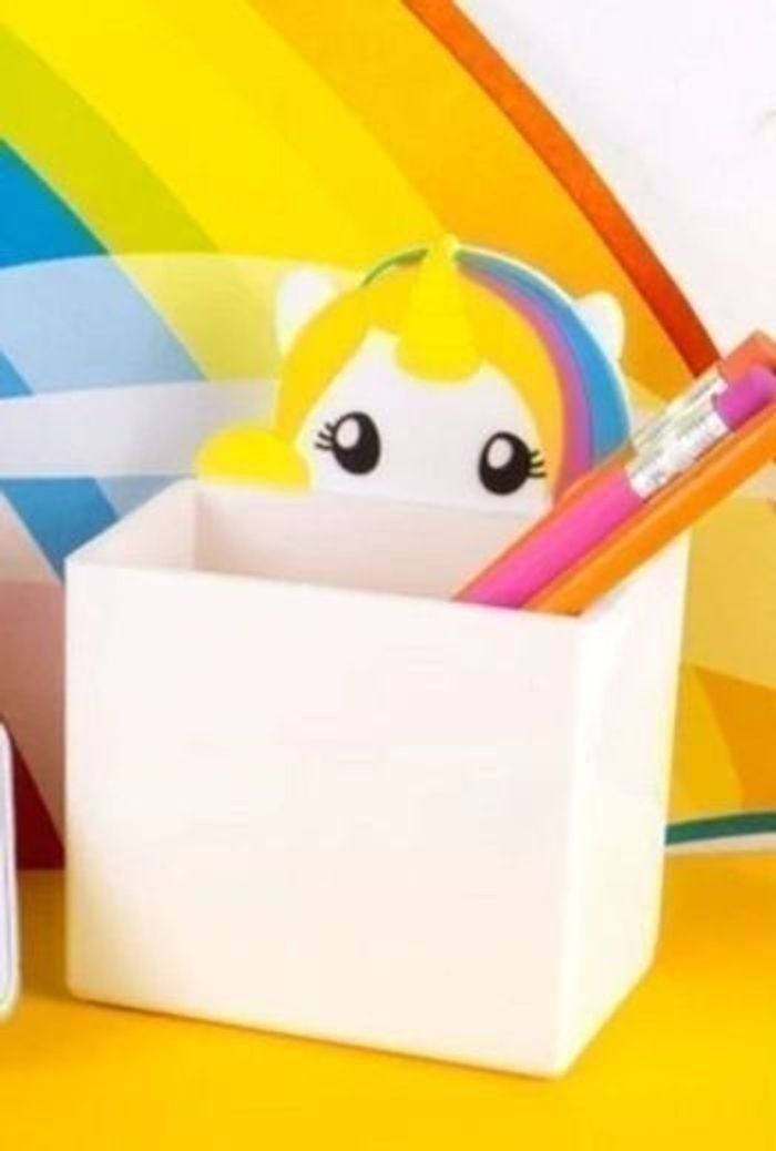 Pot à crayons magnétique Licorne Anipot de Pylones - photo numéro 3