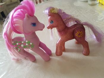 Lot de 2 poneys vintage my little pony 1997 et 1999