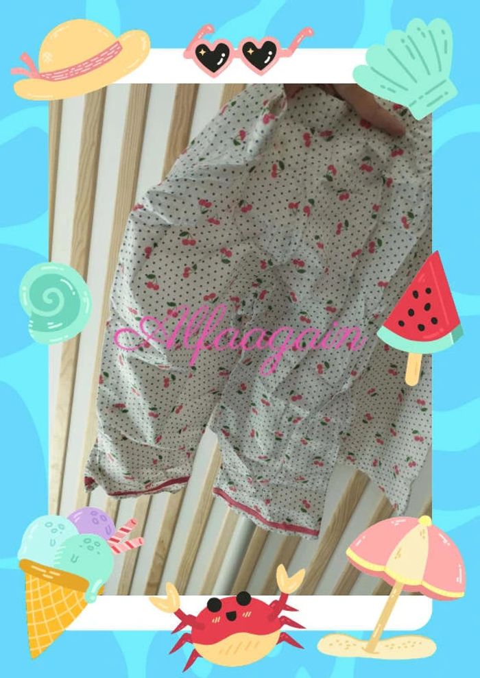 Pyjama okaidi 8ans été cerises - photo numéro 8