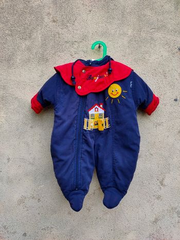 Combi-pilote Vintage taille 6 mois