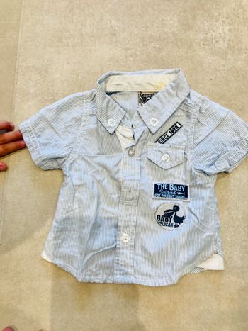 Chemise tape à l œil 3 mois