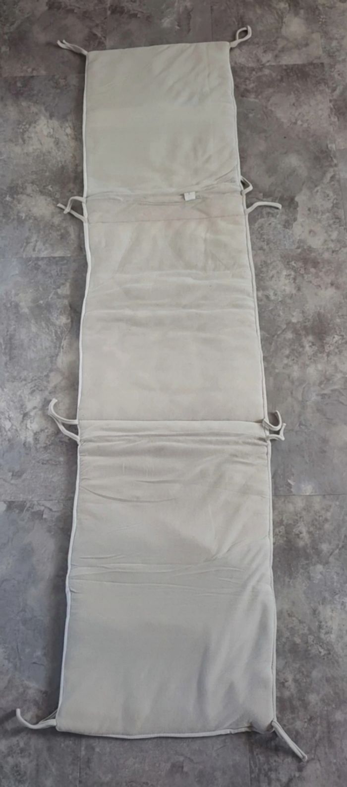 Tour de lit nounours beige 40*180 - photo numéro 5