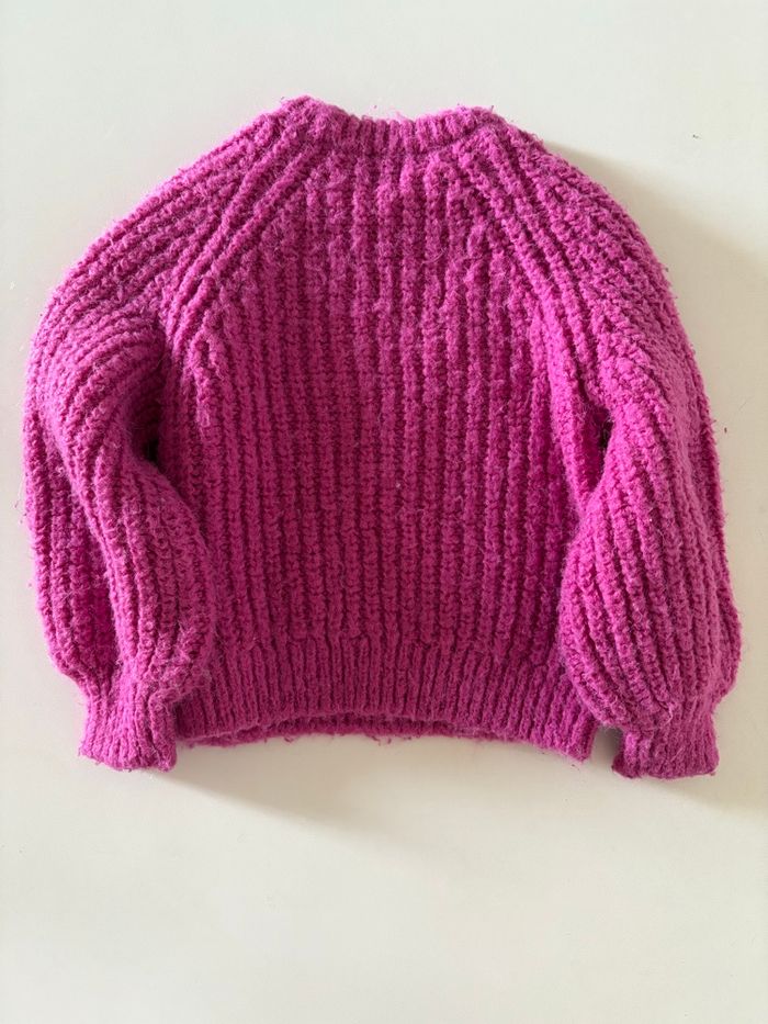 Pull fille Kiabi – Couleur fuchsia - photo numéro 3