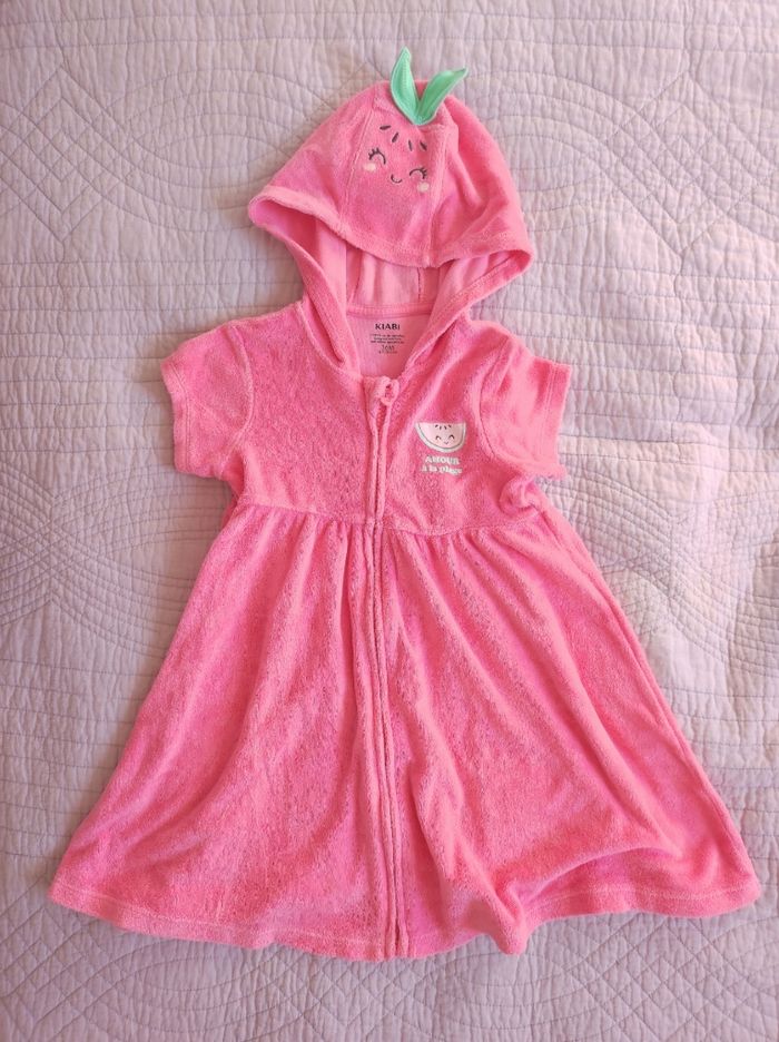 Peignoir plage fille