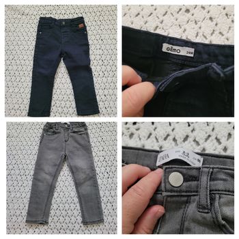 Lot deux jeans garçon 2 ans
