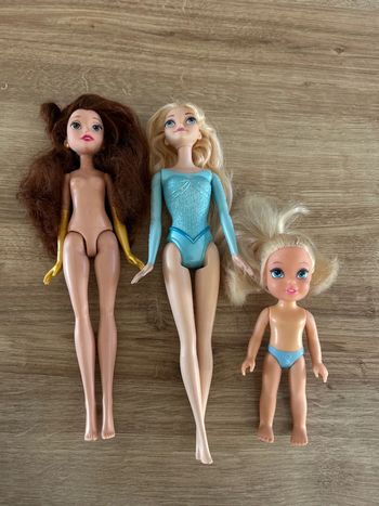 Poupée 3 Disney Elsa et Belle