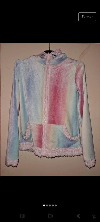 Veste polaire Begummy licorne