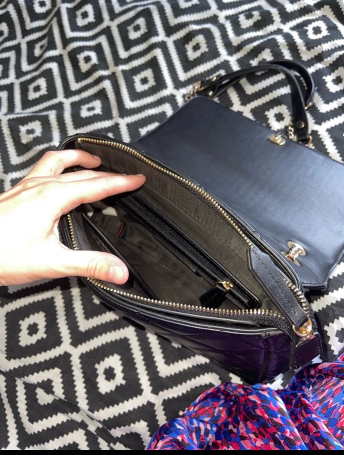 Sac à main noir Valentino avec bandoulière - photo numéro 9