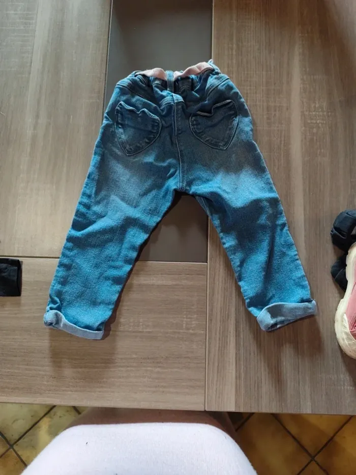 Pantalon poche coeur - photo numéro 3