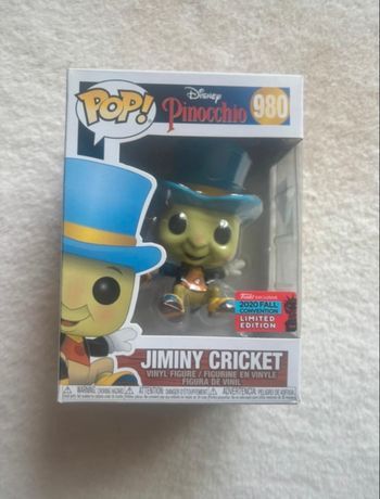 Pop Jiminy Cricket 980 édition limitée neuve Funko