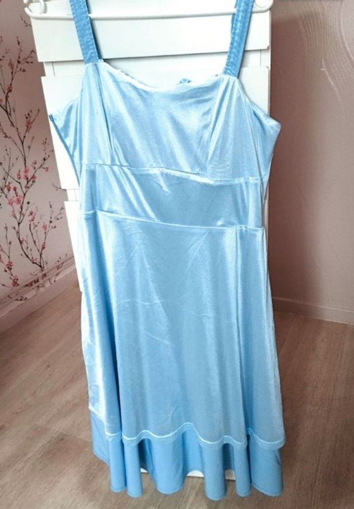 Robe La Belle Époque, vintage à bretelles - photo numéro 5