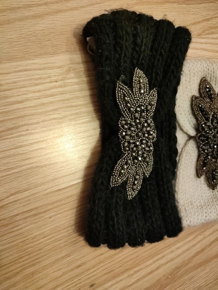 Lot headband laine - photo numéro 2