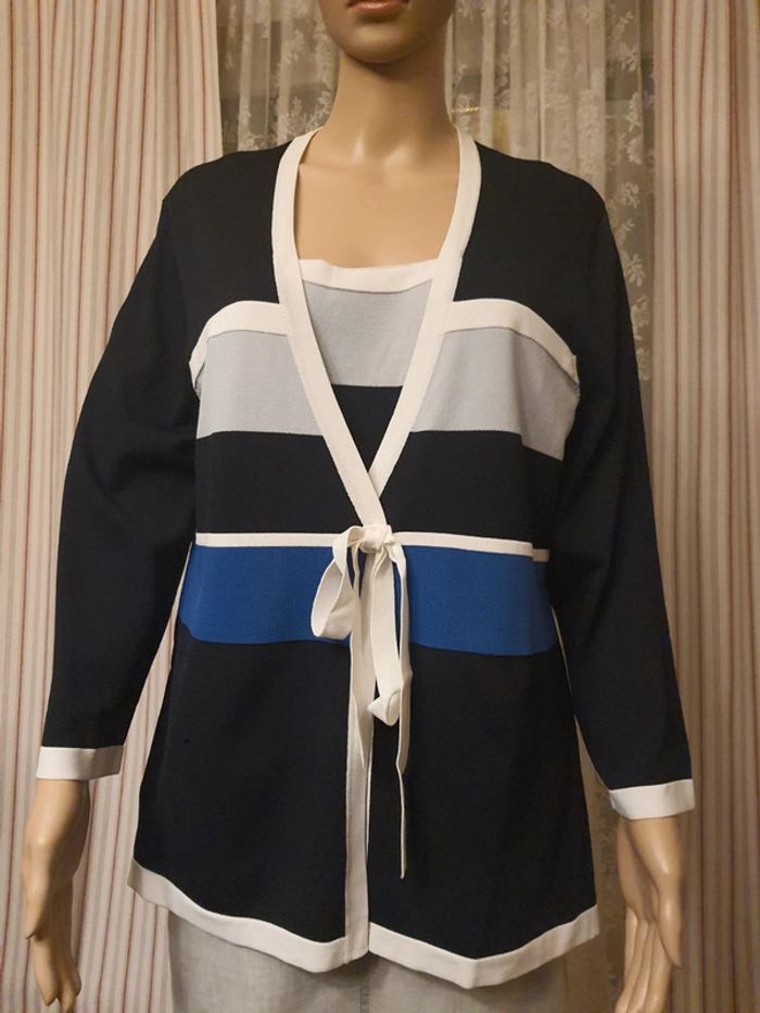 Blouse/ Pull Mayerline taille 2L 44 - photo numéro 5