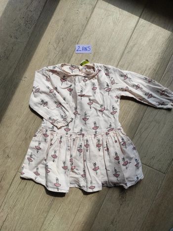 Robe manches longues 2 ans