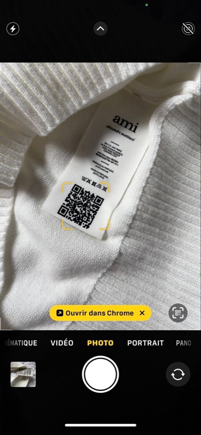 Pull ami blanc - photo numéro 7