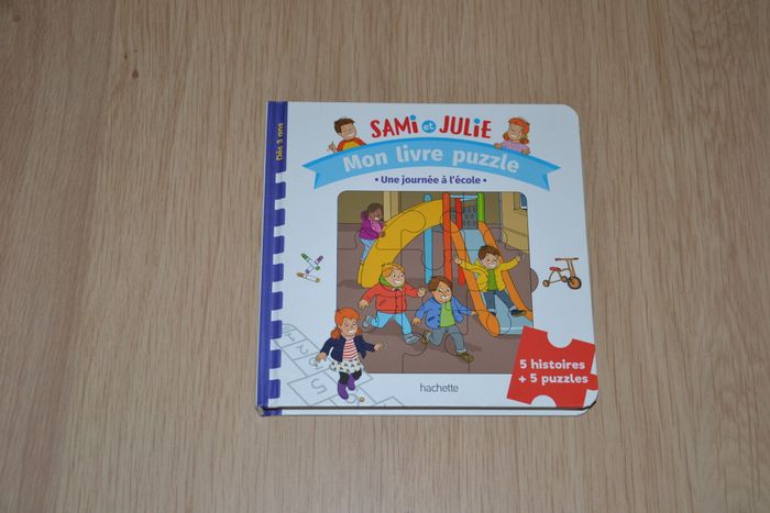 Sami et Julie – Mon livre puzzle *Hachette* - photo numéro 2
