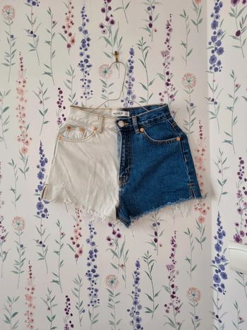 Mini short jean