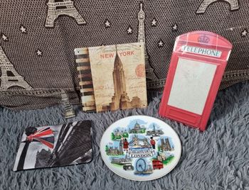 Lot 5 décorations anglais