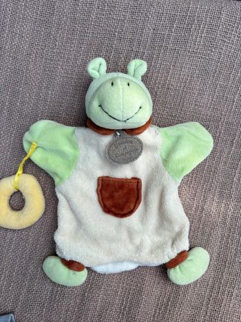 Doudou marionette dinosaure Doudou et compagnie