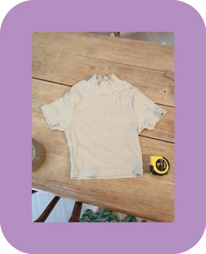 Petit haut beige XS
