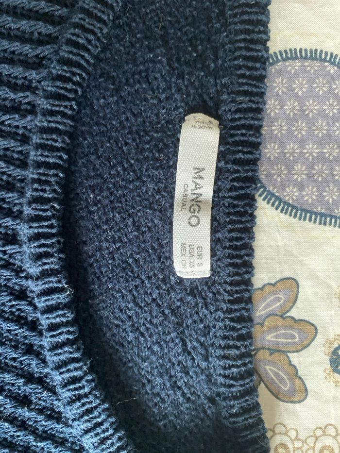 Pull bleu marine - photo numéro 3