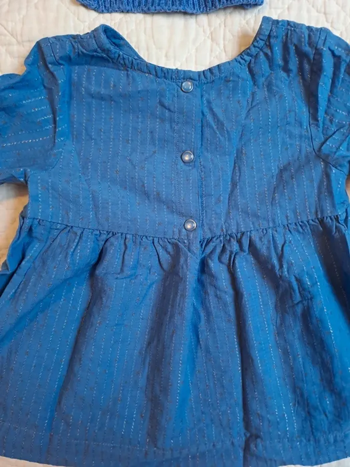 Lot de 2 pantalons, une blouse et un gilet- 18 mois - Hiver - photo numéro 3