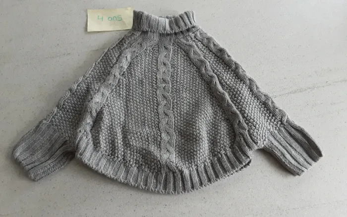Poncho 4 ans