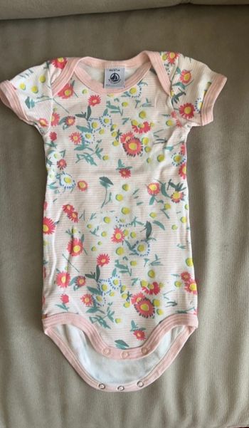 Body 6 mois petit bateau porte 1 fois