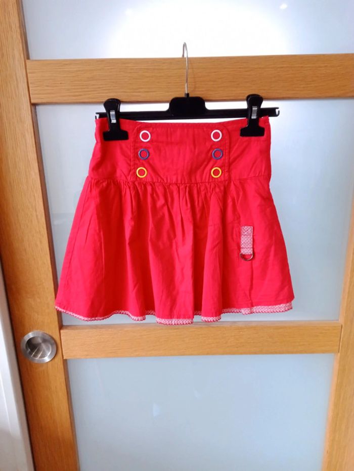 Jupe doublée Fille 7 ans