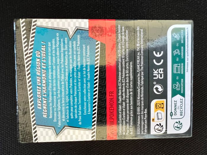 Bundle Pokémon EV10.5 – Foudre Noire - photo numéro 2
