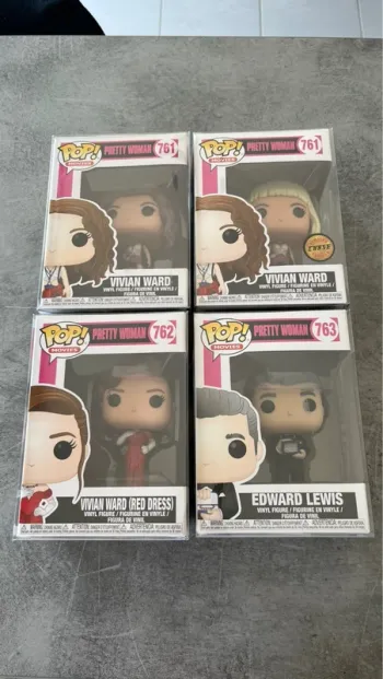 Lot de 4 Pop Pretty Woman