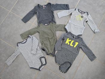 Lot de 5 bodies manches longues