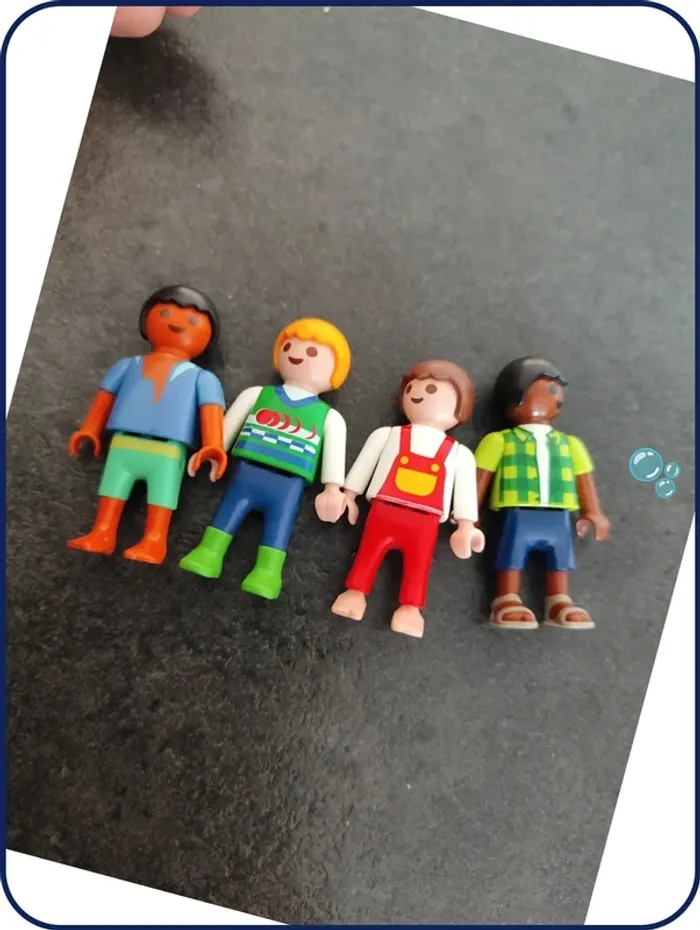 Lot de 4 adolescent playmobil - photo numéro 4