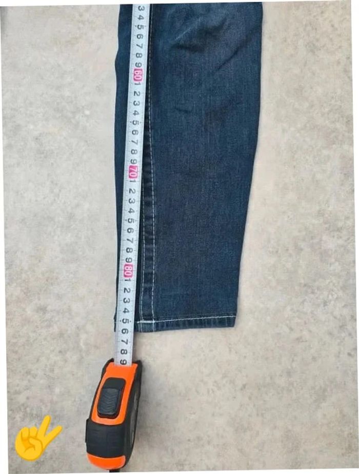 Jean True Religion W26|FR36 coupe skinny bleu Femme-Women pan193b - photo numéro 5