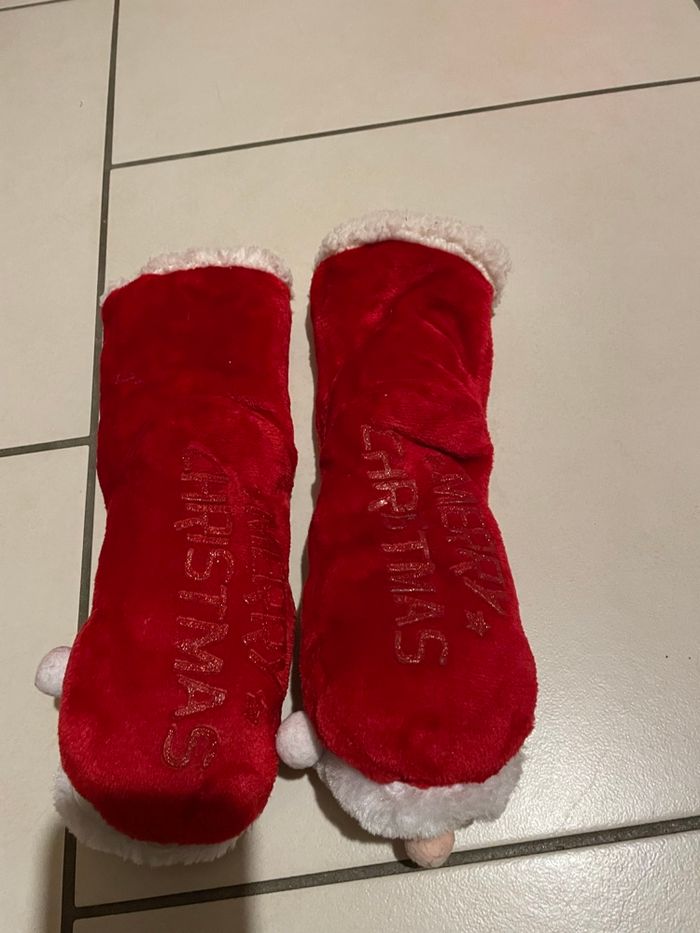 Chaussette polaire noel - photo numéro 2