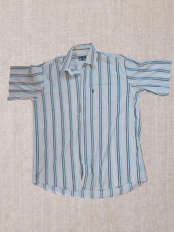 Chemise Peugeot Sport F1 – Manches Courtes, Bleue, Taille M (Neuf, Avec Emballage)