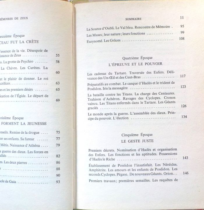 LES MEMOIRES DE ZEUS T1&2 en un volume de Maurice DRUON Ed. Plon 1967 - photo numéro 10