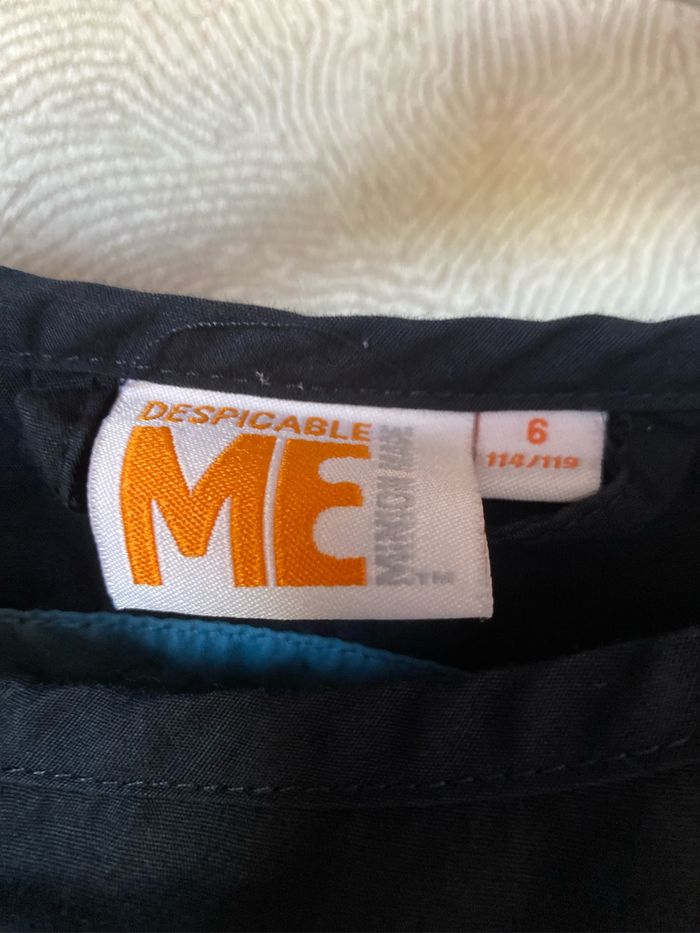 Tablier blouse d'école minions 6 ans Despicable me - photo numéro 3