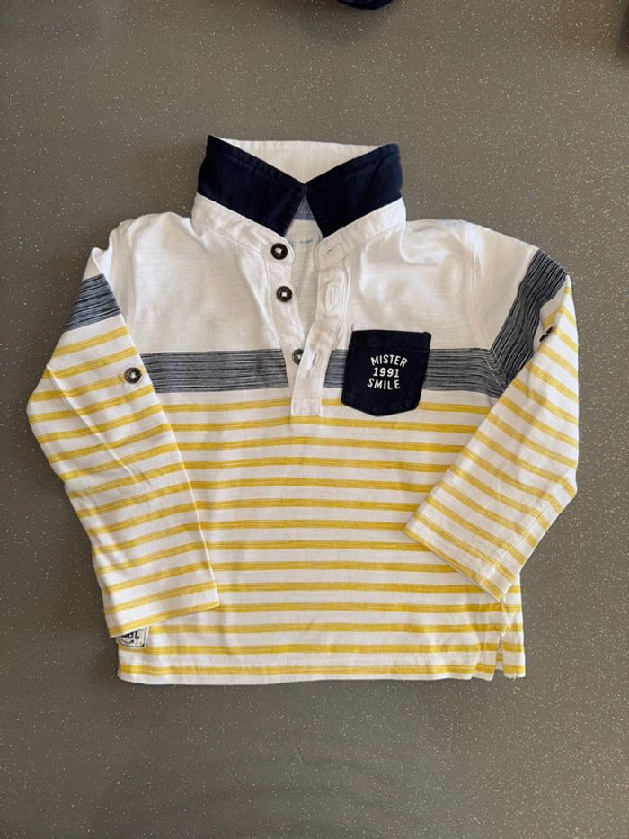 Lot de 4 tee shirts ML 24 mois - photo numéro 3