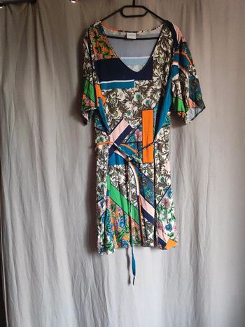 Robe multicolore 48