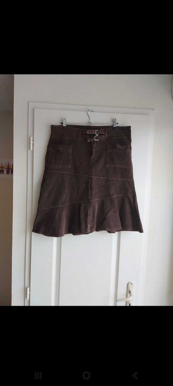 Jupe marron taille XL