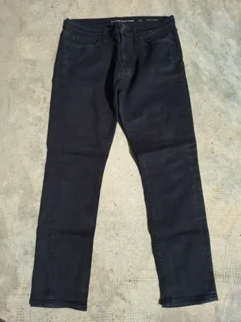 Jean noir slim homme