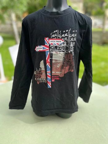 T shirt manche longue orchestra noir taille 8