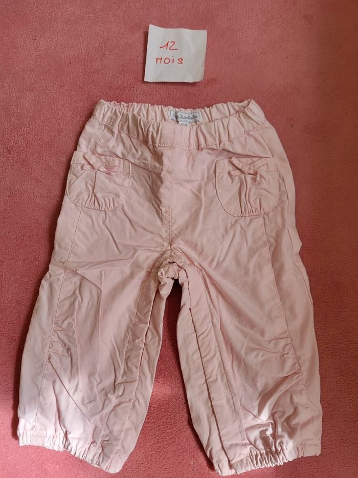 Pantalon rose 12 mois