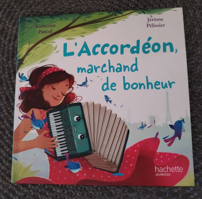 Livre "L'accordéon, marchand de bonheur" neuf